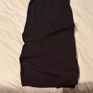 Dark Gray Sweater Skirt